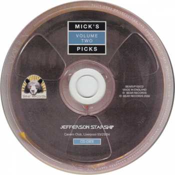 2CD Jefferson Starship: Mick's Picks Volume Two