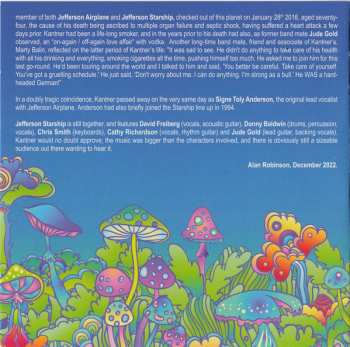 CD Jefferson Starship: Performing Jefferson Airplane At Woodstock - Del Mar Fairgrounds, Del Mar, CA, June 12th, 2009