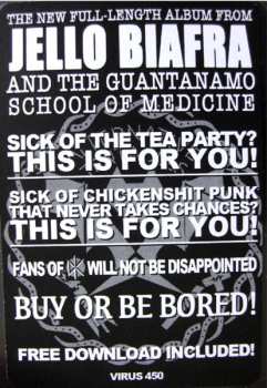 LP Jello Biafra And The Guantanamo School Of Medicine: White People And The Damage Done
