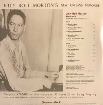 LP Jelly Roll Morton: Jelly Roll Morton's New Orleans Memories CLR