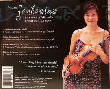 CD Reiko Uchida: Violin Fantasies