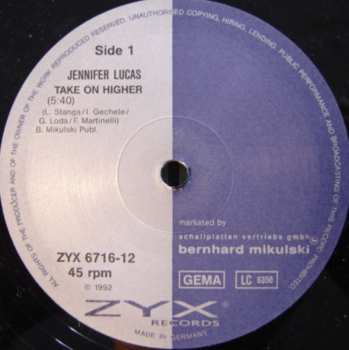 LP Jennifer Lucas: Take On Higher