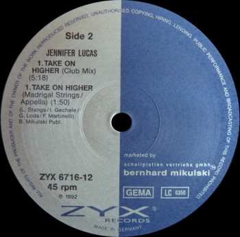LP Jennifer Lucas: Take On Higher