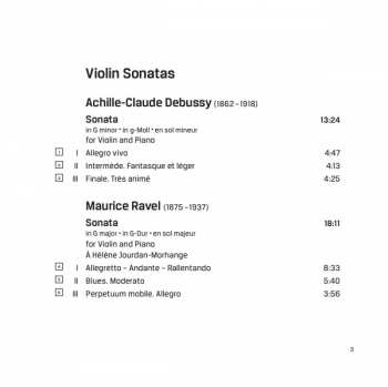 CD César Franck: Jennifer Pike Plays Franck Debussy Ravel