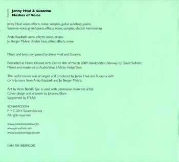 CD Jenny Hval: Meshes Of Voice