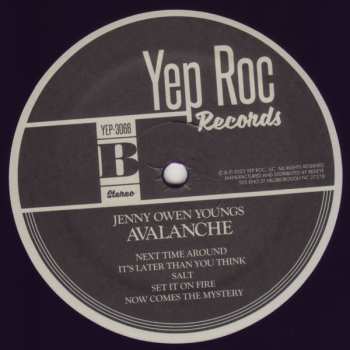 LP Jenny Owen Youngs: Avalanche CLR | LTD
