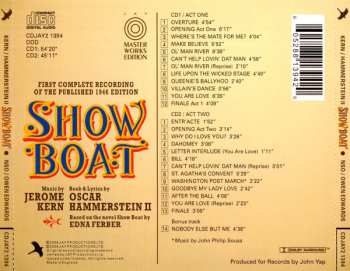 2CD Jerome Kern: Show boat - First Complete Recording of the Published 1946 Edition