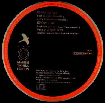 2CD Jerome Kern: Show boat - First Complete Recording of the Published 1946 Edition