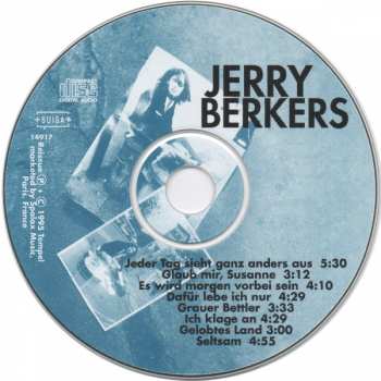 CD Jerry Berkers: Unterwegs