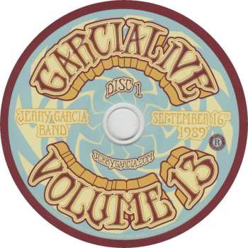 2CD The Jerry Garcia Band: GarciaLive Volume 13 (September 16th 1989 Poplar Creek Music Theater)