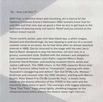 CD The Jerry Garcia Band: GarciaLive : Volume 19 Oakland Coliseum Arena, October 31, 1992 DIGI