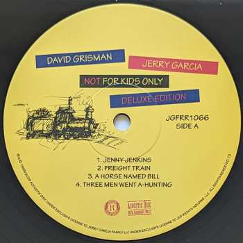 2LP David Grisman: Not For Kids Only DLX