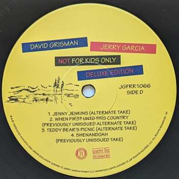 2LP David Grisman: Not For Kids Only DLX