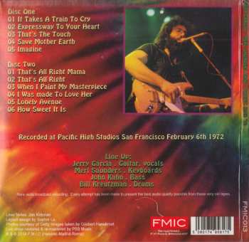 2CD Jerry Garcia: Pacific High 72 LTD