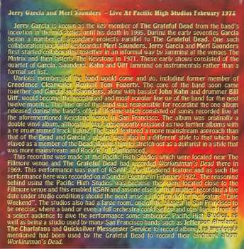 2CD Jerry Garcia: Pacific High 72 LTD