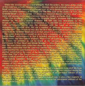 2CD Jerry Garcia: Pacific High 72 LTD