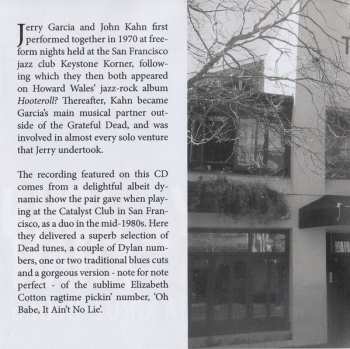 CD Jerry Garcia: Santa Cruz Blues