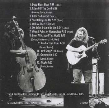 CD Jerry Garcia: Santa Cruz Blues