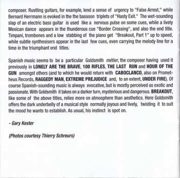 CD Jerry Goldsmith: Breakout (Original Motion Picture Soundtrack)