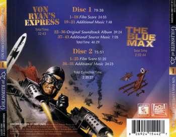 2CD Jerry Goldsmith: Goldsmith At 20th Vol. 1 – Von Ryan’s Express / The Blue Max LTD