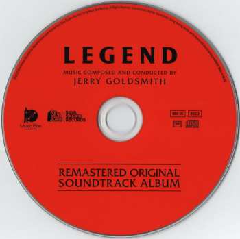 2CD Jerry Goldsmith: Legend (Expanded Original Motion Picture Soundtrack) LTD