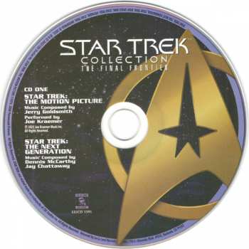 4CD/Caja Paul Baillargeon: Star Trek Collection: The Final Frontier LTD