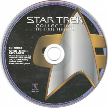 4CD/Caja Paul Baillargeon: Star Trek Collection: The Final Frontier LTD