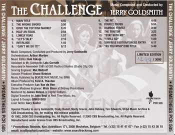 CD Jerry Goldsmith: The Challenge (Original Motion Picture Soundtrack)