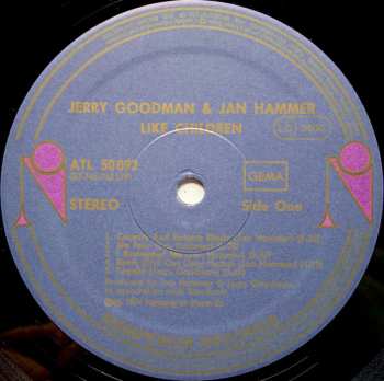 LP Jan Hammer: Like Children