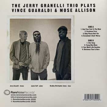 LP Jerry Granelli Trio: The Jerry Granelli Trio Plays Vince Guaraldi & Mose Allison CLR