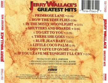 CD Jerry Wallace: Jerry Wallace's Greatest Hits