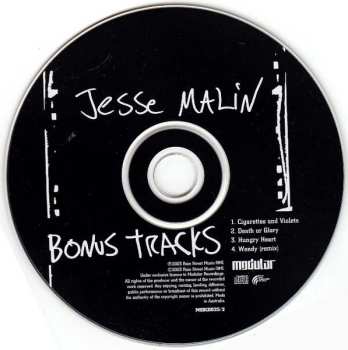 2CD Jesse Malin: The Fine Art Of Self Destruction LTD