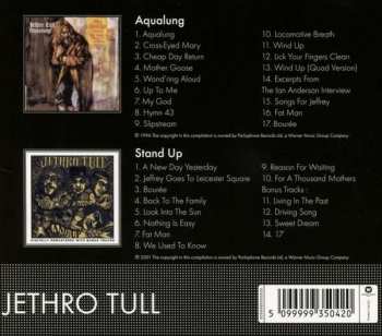 2CD/Caja Jethro Tull: Aqualung / Stand Up LTD