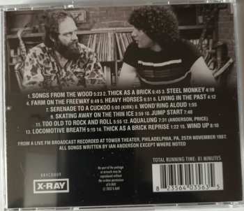 CD Jethro Tull: Songs From The Tower: The Classic Philly Broadcast