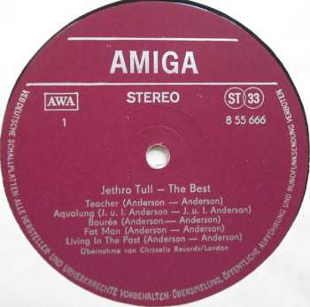 LP Jethro Tull: The Best