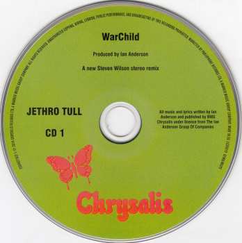2CD/2DVD/Caja Jethro Tull: WarChild (The 40th Anniversary Theatre Edition) DLX