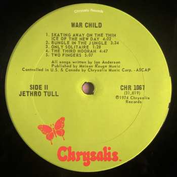 LP Jethro Tull: War Child