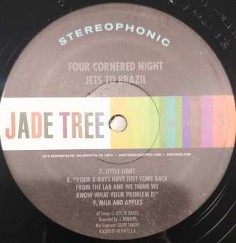 2LP Jets To Brazil: Four Cornered Night