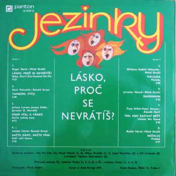 LP Jezinky: Lásko, Proč Se Nevrátíš?