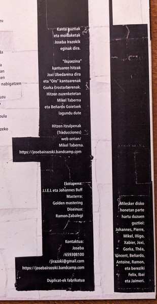 LP Joseba Irazoki Eta Lagunak: III
