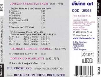 CD Johann Sebastian Bach: Live At Restoration House