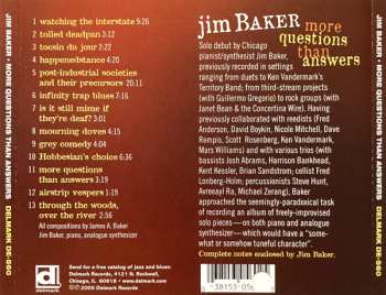 CD Jim Baker: More Questions Than Answers
