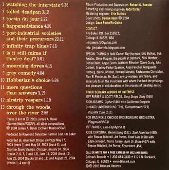 CD Jim Baker: More Questions Than Answers