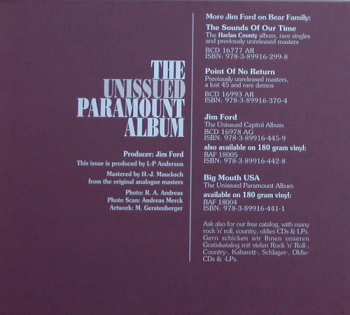 CD Jim Ford: Big Mouth USA The Unissued Paramount Album