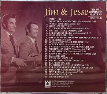 4CD/Caja Jim & Jesse: The Old Dominion Masters
