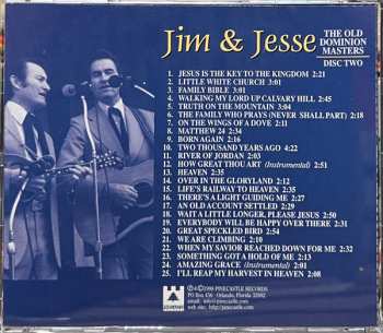 4CD/Caja Jim & Jesse: The Old Dominion Masters