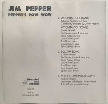 CD Jim Pepper: Pepper's Pow Wow