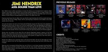 2CD Jimi Hendrix: Axis: Bolder Than Love