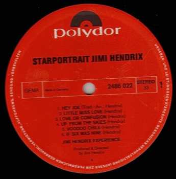 2LP/Caja The Jimi Hendrix Experience: Starportrait Jimi Hendrix