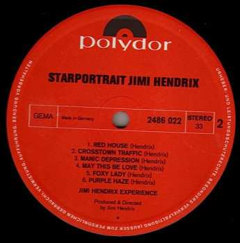 2LP/Caja The Jimi Hendrix Experience: Starportrait Jimi Hendrix